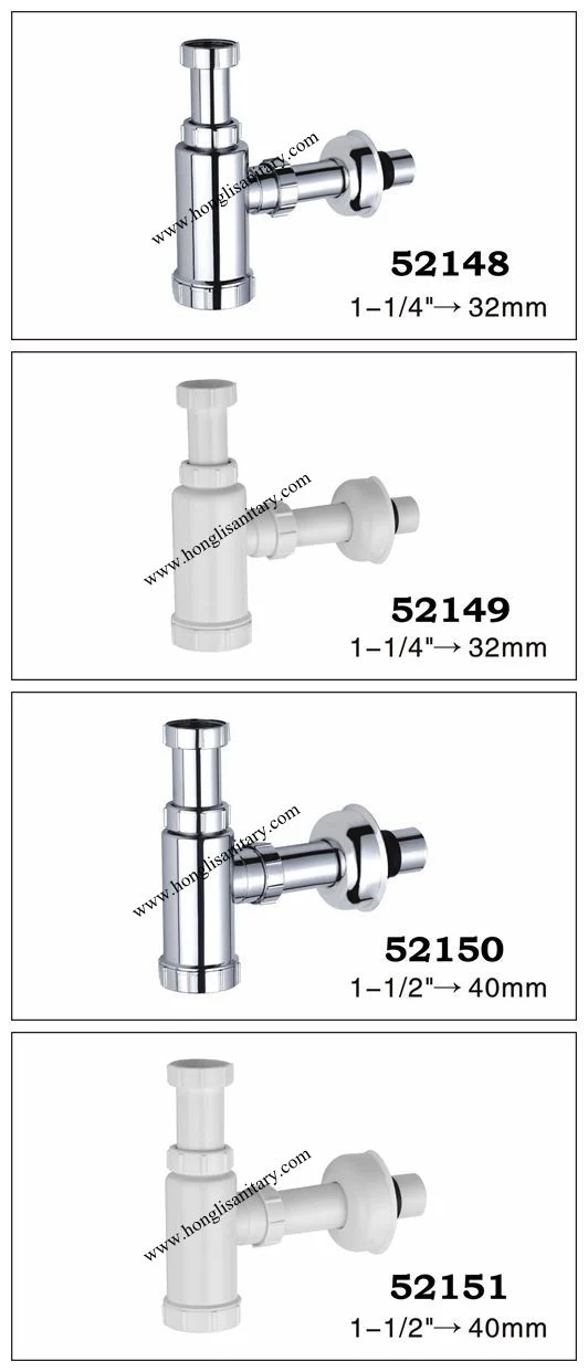 Flexible Hoses for Basin Waste and Sink Waste, Extenible PP Hose