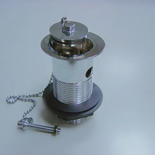 Resíduos de bacia de lavagem de banheiro com corpo plugsolid de latão